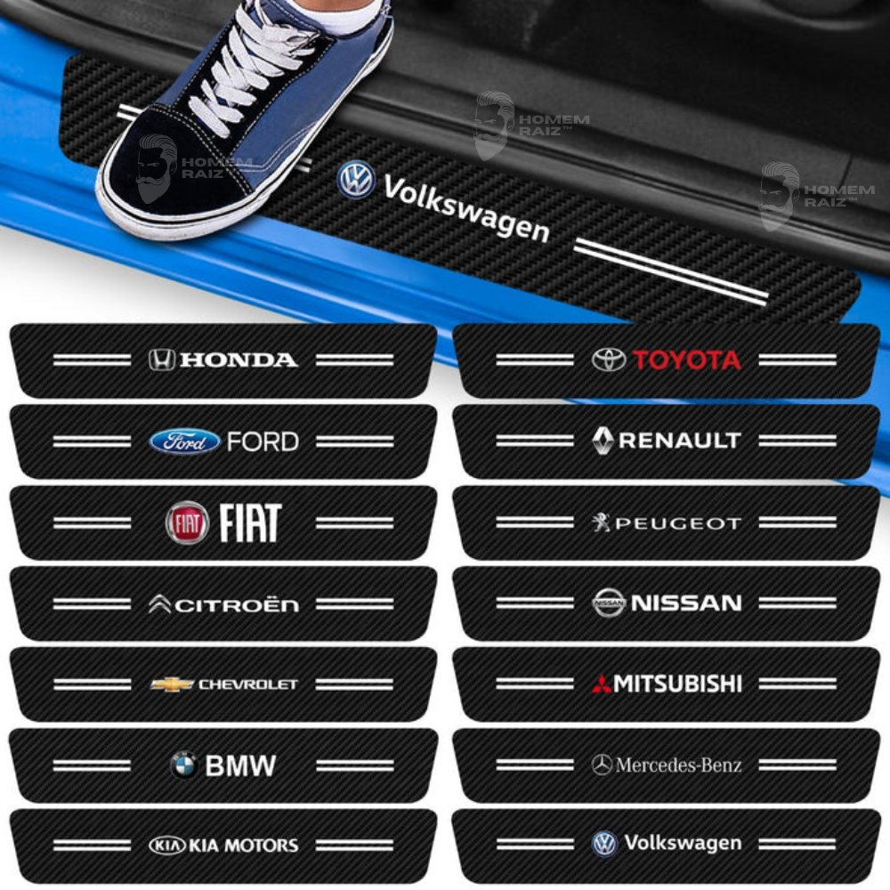 Kit 4 Protetores de Soleira Homem Raiz™